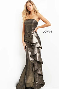 Jovani - 07582 - Mermaid Trumpet Evening Dress