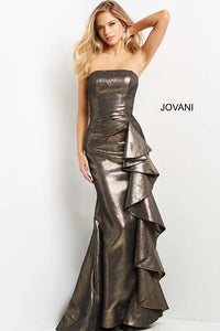 Jovani - 07582 - Mermaid Trumpet Evening Dress