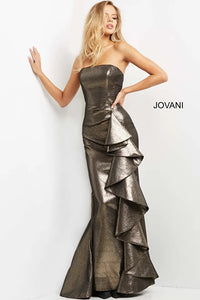 Jovani - 07582 - Mermaid Trumpet Evening Dress