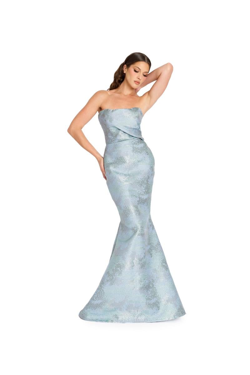 Nicole Bakti 7365 Evening Gown - Elegant silhouette with fitted bodice and flared skirt, perfect for mother of the bride or groom.