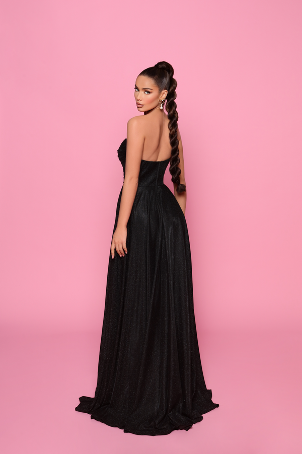 Nina Leonard - L24631 Fringed Hem Dress – Couture Candy